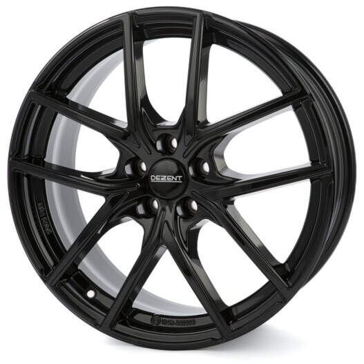 7.5x18 5x114.3 ET55 Dezent TO black