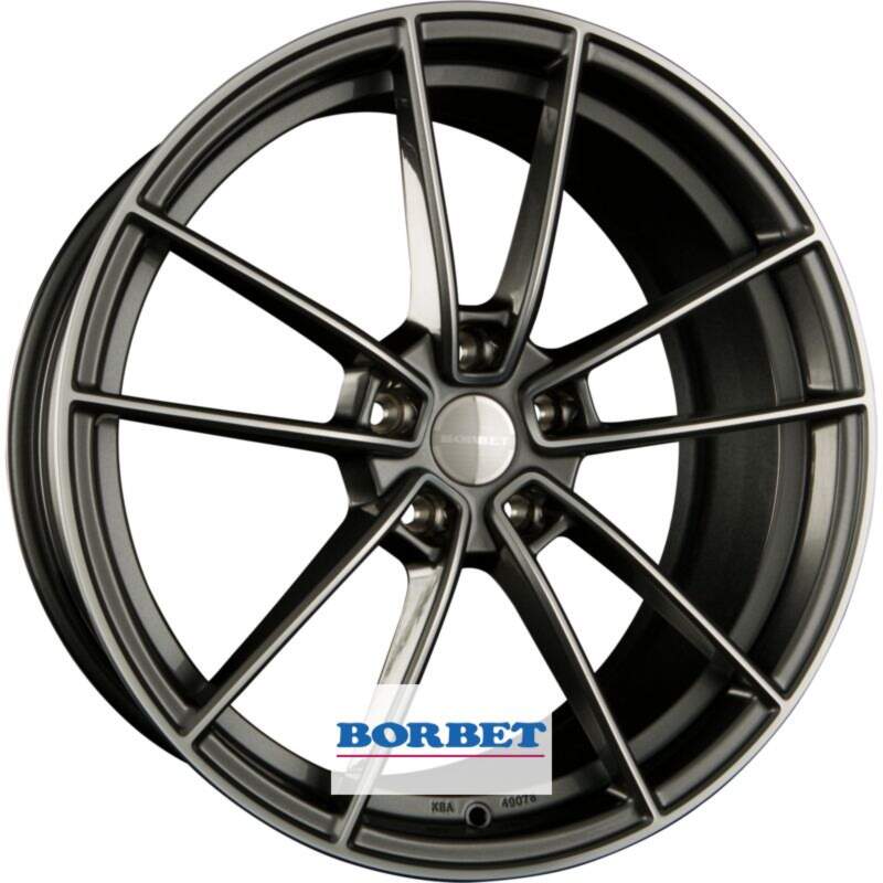 Borbet FF1 farba: deep black matt 8x18 5x114,3 ET45