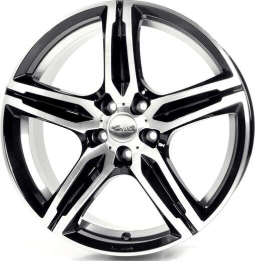 Brock B29 farba: sgvp - lesteny cierne leskly 8x18 5x100 ET38