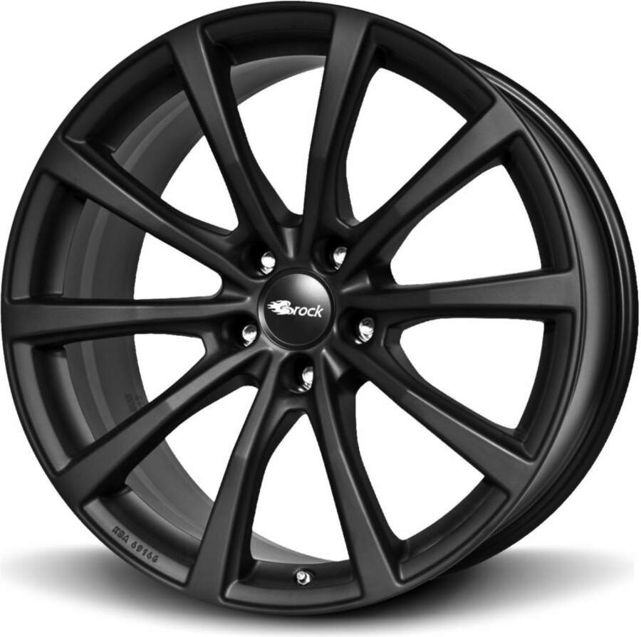 Brock B32 farba: skm-čierny matný 10x22 5x108 ET35