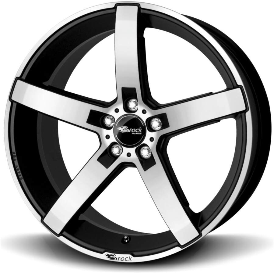 Brock B35 farba: smvp - lesteny cierne matny 9x20 5x112 ET40