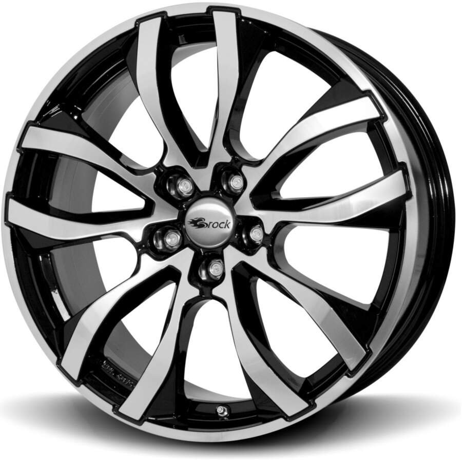 Brock RC23 farba: sgvp - lesteny cierne leskly 8x18 5x112 ET45